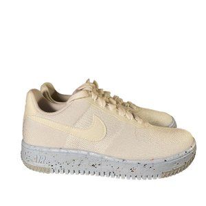 Air Force 1 Crater Flyknit White - Pure Platinum Women's Sneaker Size 9.5